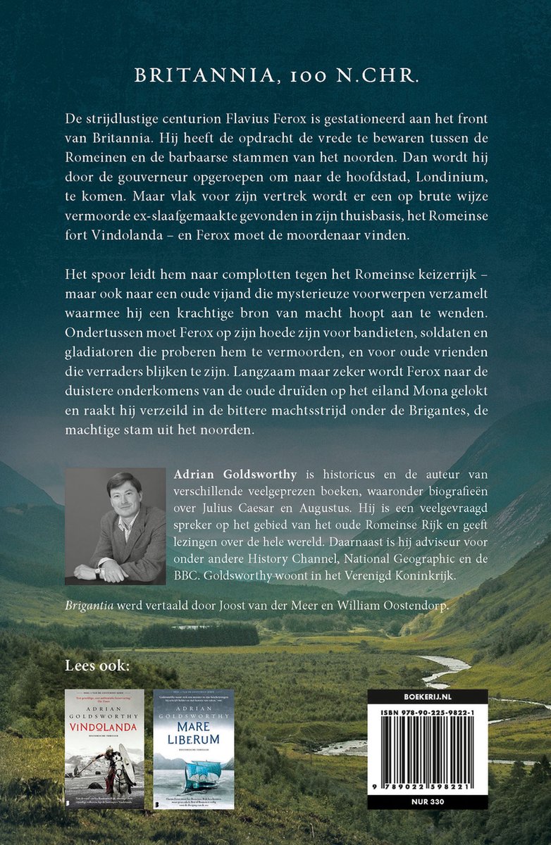 Centurion 3 - Brigantia - back cover