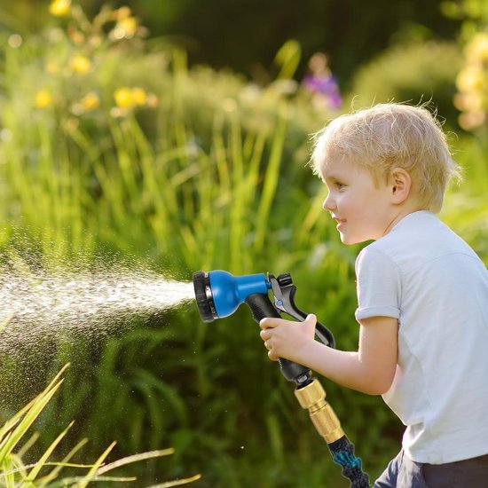 Tuinslang/waterslang - 30 Meter - Groen - Verstelbaar Mondstuk