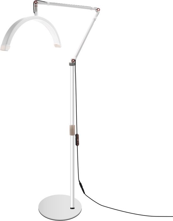 Foto: Gran vida verlichting voor beauty treatments verschillende kleurtemperaturen verstelbare helderheid ergonomisch ontwerp wit