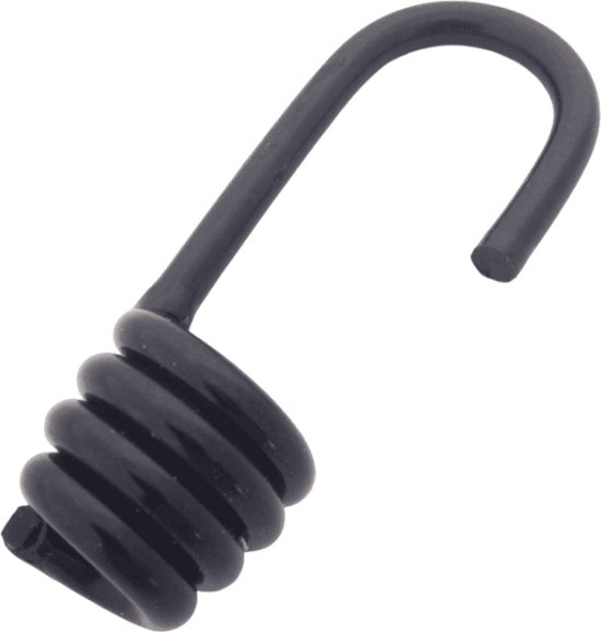 Foto: 2x 10mm stalen haak extra sterk geplastificeerd
