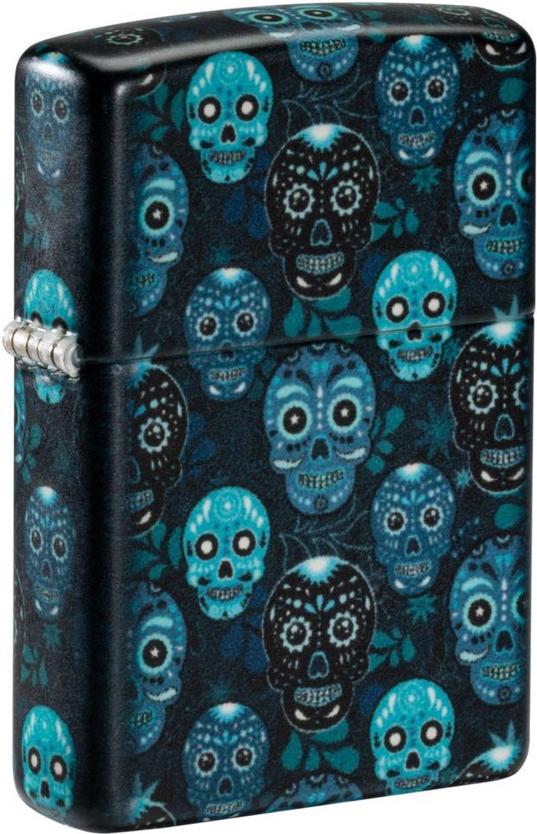 Zippo aansteker Sugar Skulls Design