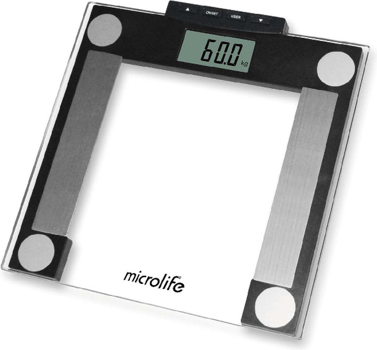 Microlife WS 80-N - Diagnostische weegschaal voor lichaamsanalyse - Meet BMI & BMR