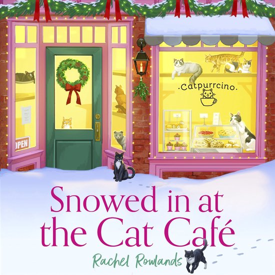 A Cat Café Romance1- Snowed In at the Cat Cafe - cover