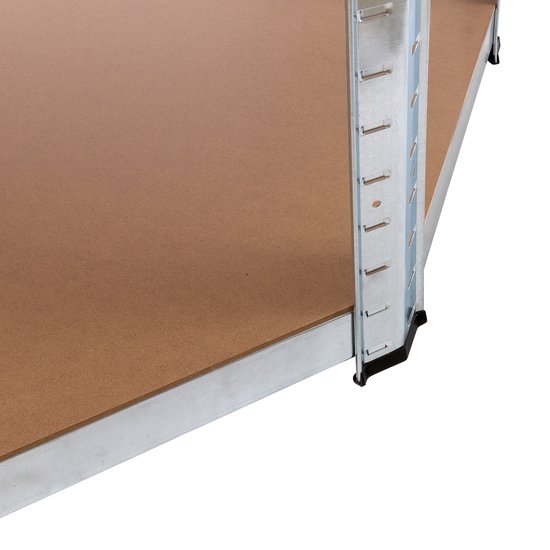 2x Rek voor zware lasten 180 x 90 x 40 cm 875 kg - Zwart