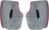 Arai MX-V Wangstukken Cool Grey/Red-35mm