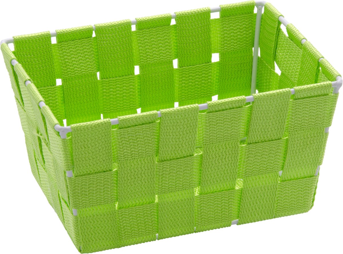 Opbergmand Wenko Adria Polypropyleen Groen 9x14x19cm