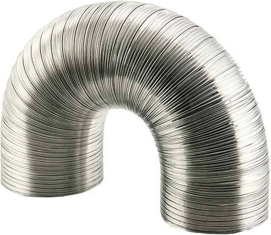 Tuyau de ventilation rigide en aluminium diamètre 120 mm longueur 1,5 mètres