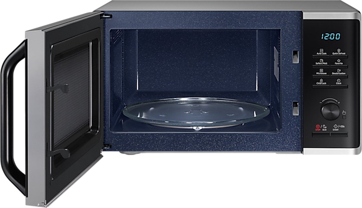Samsung MS23B3515AS/EN - Solo-magnetron - 800W - Zilver - Quick Defrost — afbeelding 4