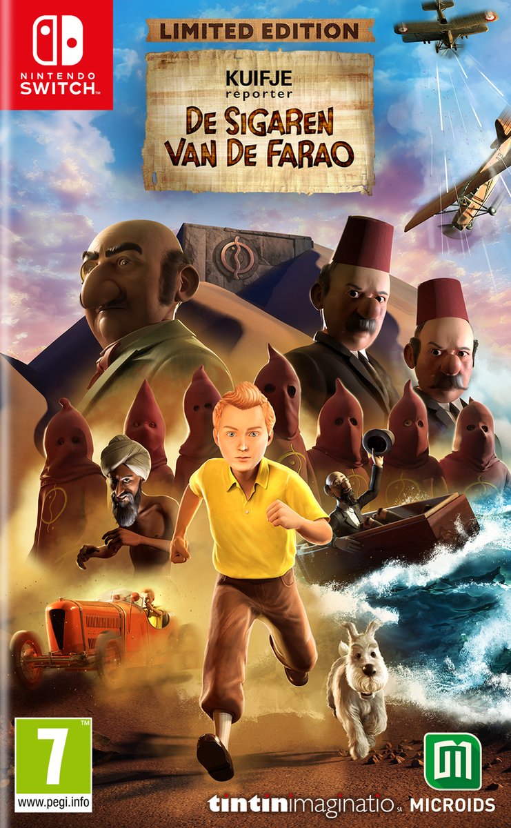 Kuifje Reporter: De Sigaren van de Farao: Limited Edition - Switch