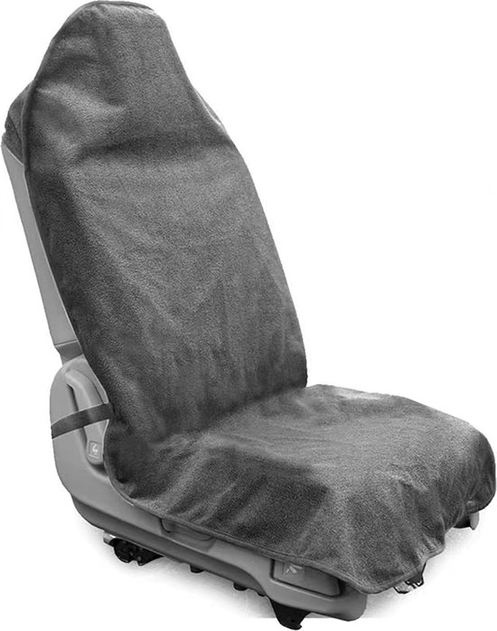 Waterdichte autostoelhoes - Autostoelhoes - badstof stoelhoes - 140 *75 cm - Waterdichte autostoelhoes - Ademend en zweetbestendig - Badstof - Grijs