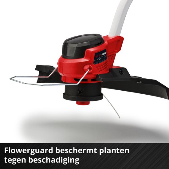 Einhell Accu Grastrimmer GP-CT 36/35 Li BL Solo - Power X-Change - 36 V/Li-ion - Maaidiameter: 35 cm - Elektrische toerentalregeling - Draagriem - Excl. accu en lader van Merkloos	 — afbeelding 5