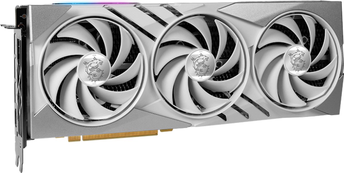 MSI GeForce RTX 4070 GAMING X SLIM WHITE 12 GB GDDR6X | bol MSI GeForce RTX 4070 GAMING X SLIM WHITE 12 GB GDDR6X | bol