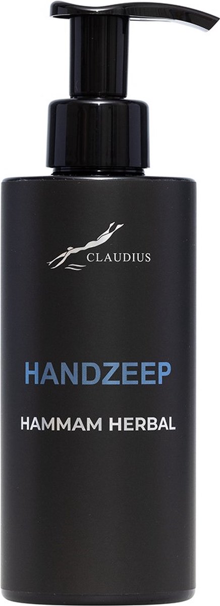 Goedkoopste Handzeep Hammam Herbal 300 ml - met pomp - zwarte fles