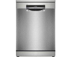 Bosch SMS6ZCI12E - Serie 6 - Vrijstaande vaatwasser - 14 couverts - Inductie - L60 cm - 38 dB - RVS grijs
