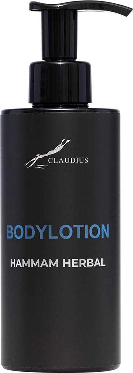 Goedkoopste Bodylotion Hammam Herbal 300 ml - met pomp - zwarte fles