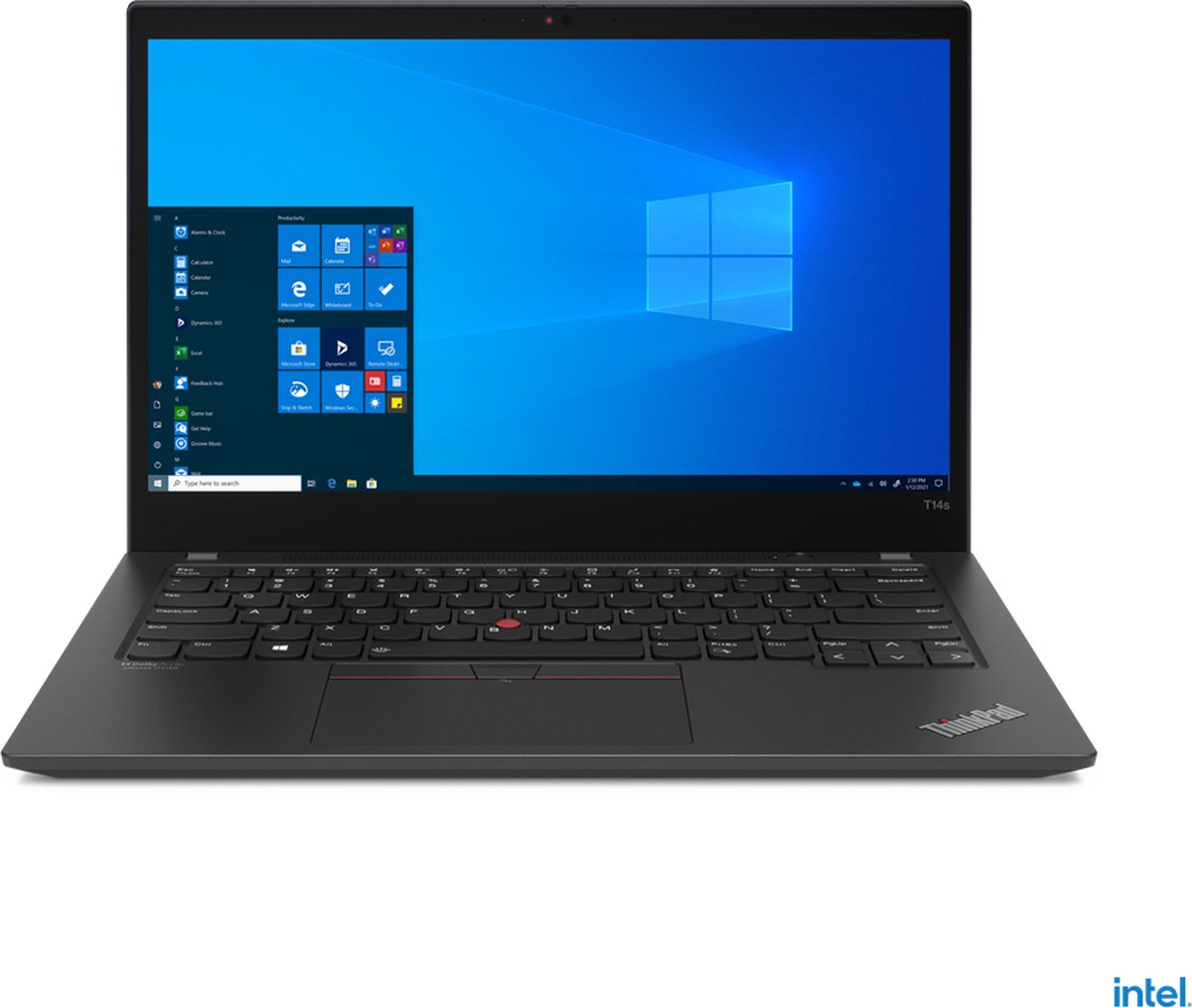 ThinkPad T14s Gen2 Intel Core i5-1135G7 (8MB Cache, 2.4GHz), 16GB LPDDR4x-SDRAM, 512GB SSD, 35.6 cm (14") Full HD 1920 x 1080 IPS, Intel Iris Xe Graphics, WLAN, Webcam, Windows 11 Pro 64-bit thumbnail 8