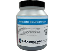 Lekdetectie kleurstof blauw 200 gram - riool - traceer - lekkage - waterlekkage