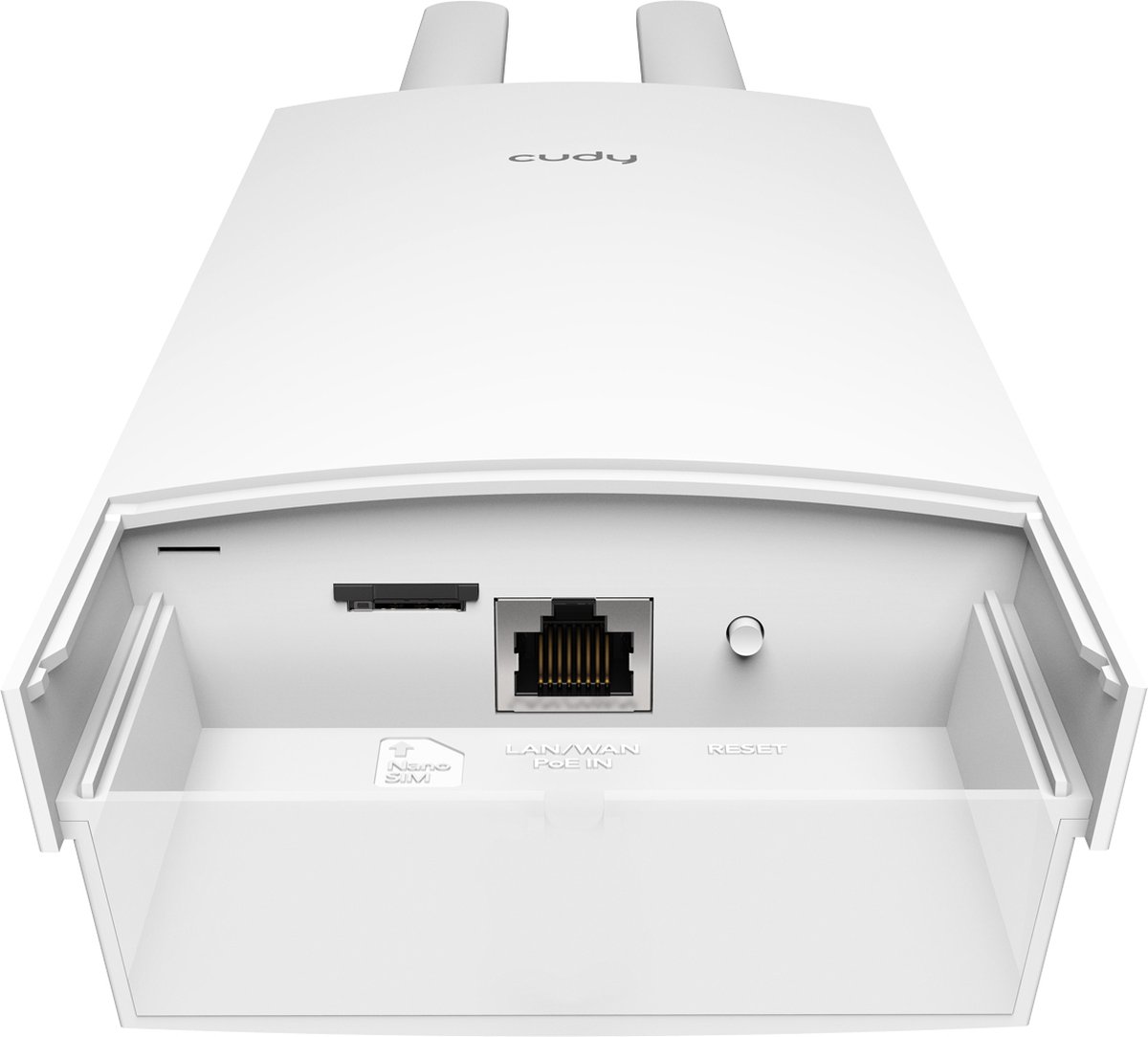 Cudy LT500 draadloze router Fast Ethernet Dual-band (2.4 GHz / 5 GHz) 4G Wit