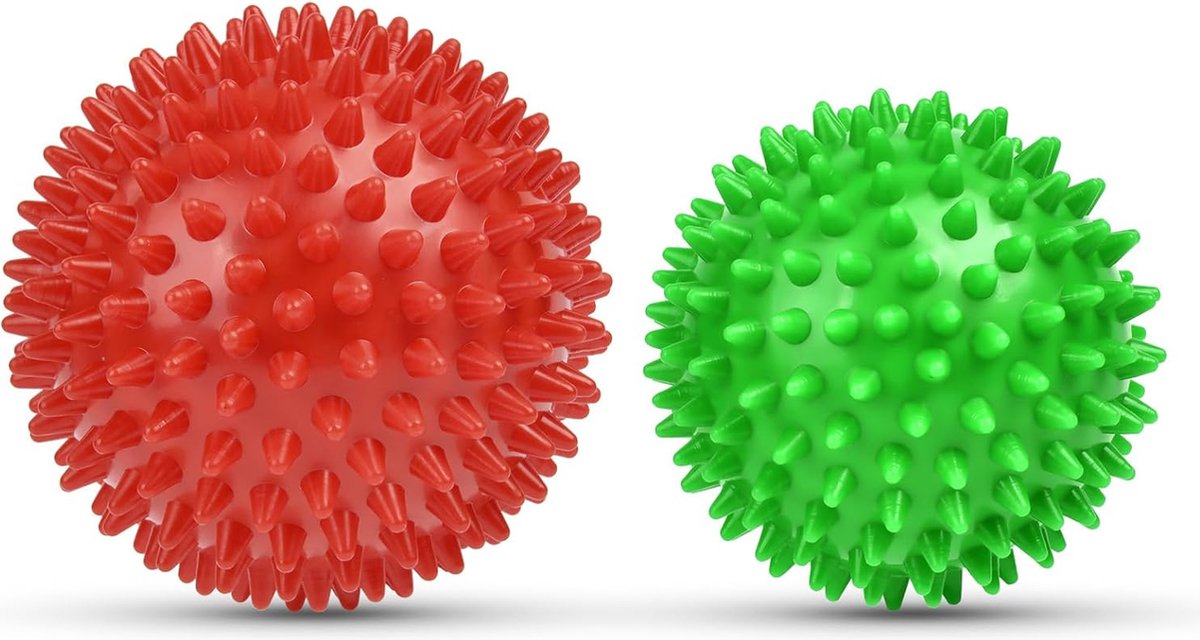 Goedkoopste Acupressuur Massagekogelset - Triggerpoint Ballen voor Fysiotherapie - Weefselmassage Tools - Diepe Spierontspanning