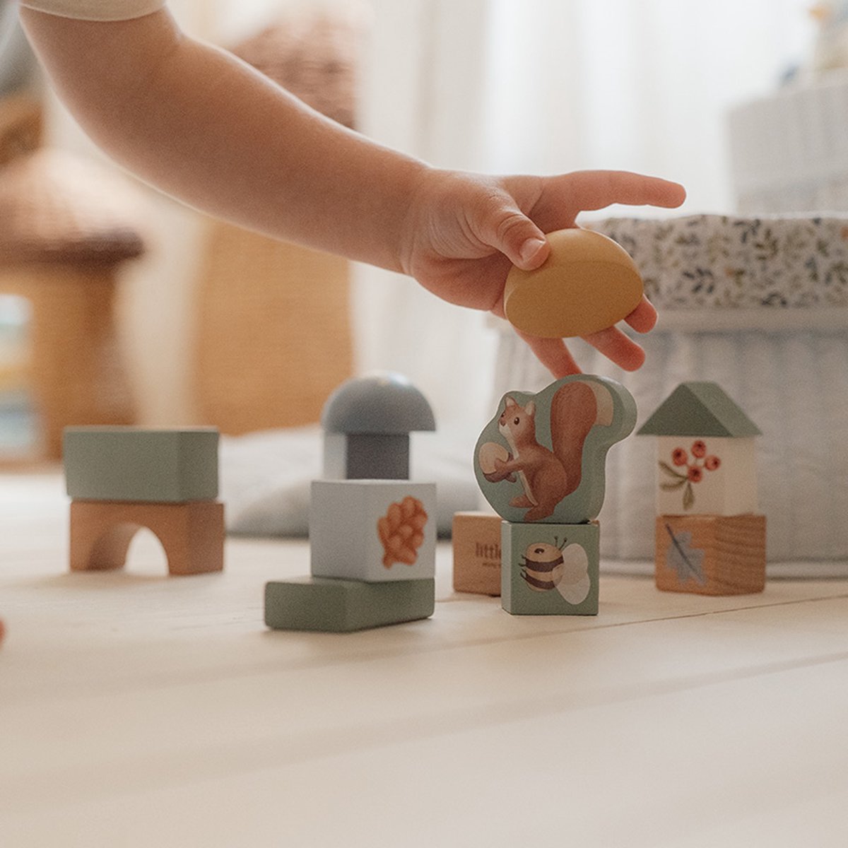 Little Dutch Bouwblokken - Forest Friends FSC — afbeelding 5