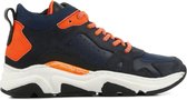 Hip Mannen Sneakers -  H1104 - Blauw - Maat 32