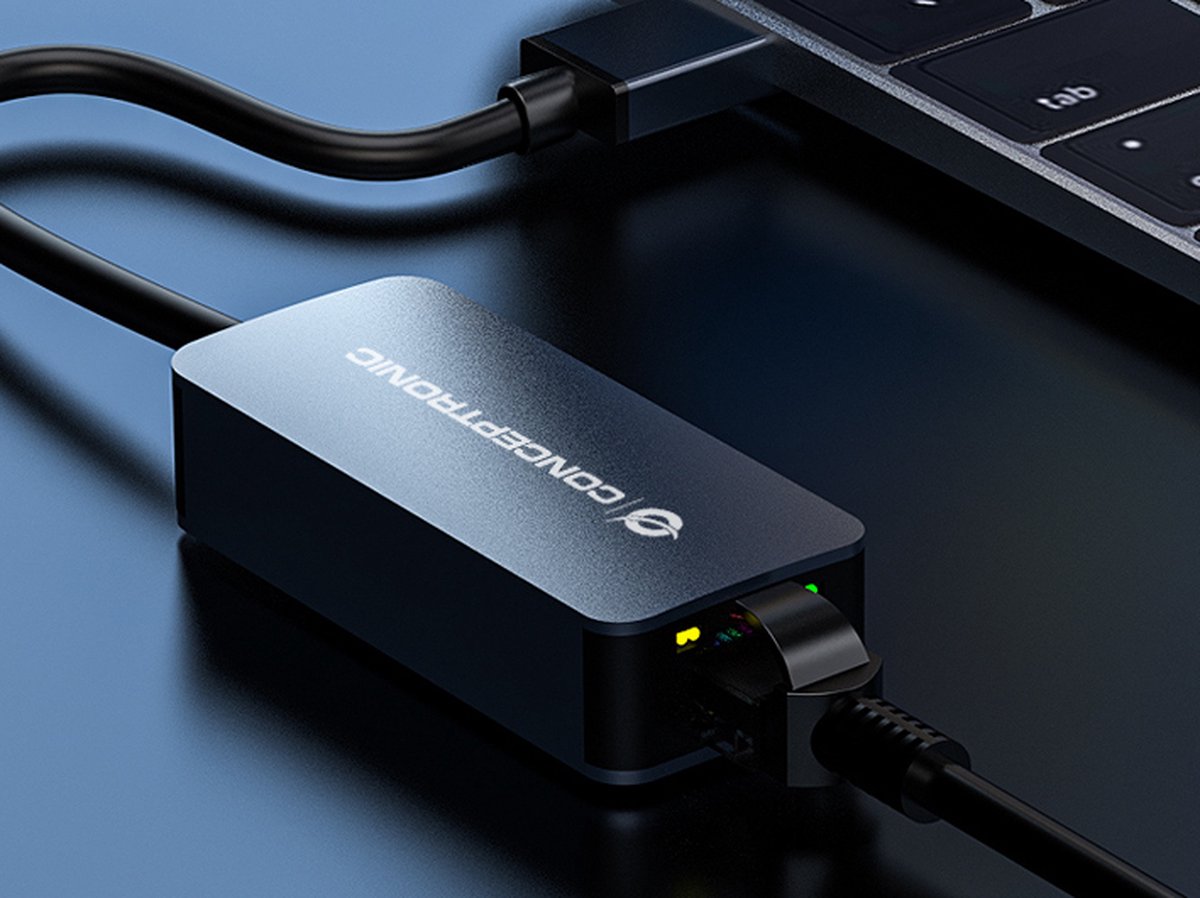 USB naar 2.5GbE netwerkadapter, USB 3.0, Wake-on-LAN, compatibel met Nintendo Switch