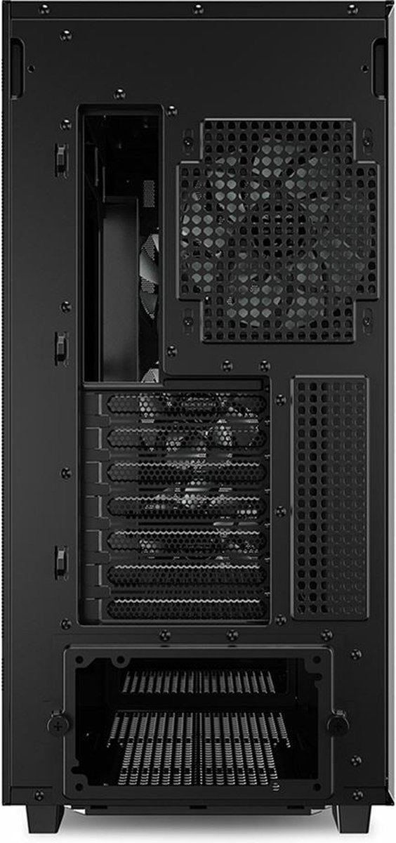 Sharkoon Rebel C70G Rgb Full Tower Zwart, Hout behuizing - afbeelding 2