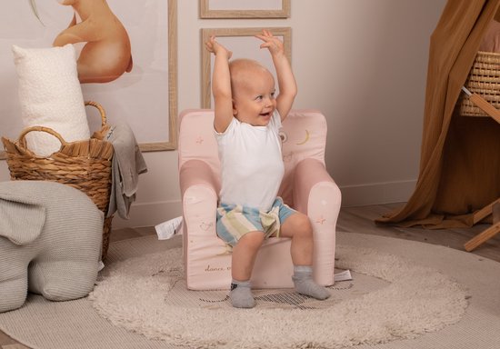 Kinderzetel Ballerina Peuterstoel - Kinderfauteuil - Kinderbank - Kindersofa - Kinder fauteuil - Kinderzeteljes peuters - Kinder zetel - Kinderstoel - kinderfauteuils - Speelgoed 1 jaar - Gomoor — afbeelding 2