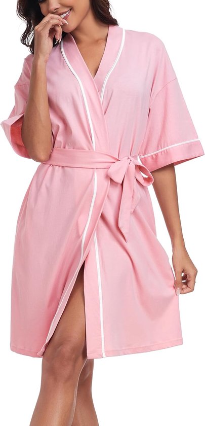 Diadora Microfibre Peignoir Blanc Peignoir Robe de Chambre Reisebademantel