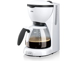 PurAroma KF 520/1 Koffiezetapparaat - 10 Kopjes - OptiBrew-Technologie - Anti-Drup Systeem - 1100W - Wit