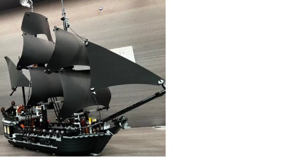 piratenboot - bouwstenen - piratenschip