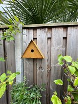 Bol.com STALEN DESIGN - Vogelhuis NEBULA - CORTENSTAAL - Staal - Tuinaccessoires - Vogelaccessoires - Strak aanbieding