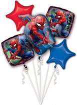 RIETHMULLER - 5 Spiderman folieballonnen
