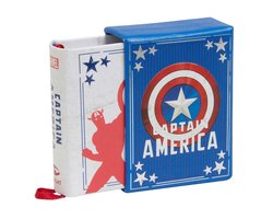 Marvel Comics: Captain America (Tiny Book): Inspirational Quotes from the First Avenger Fits in the Palm of Your Hand Stocking Stuffer, Novelty Geek G