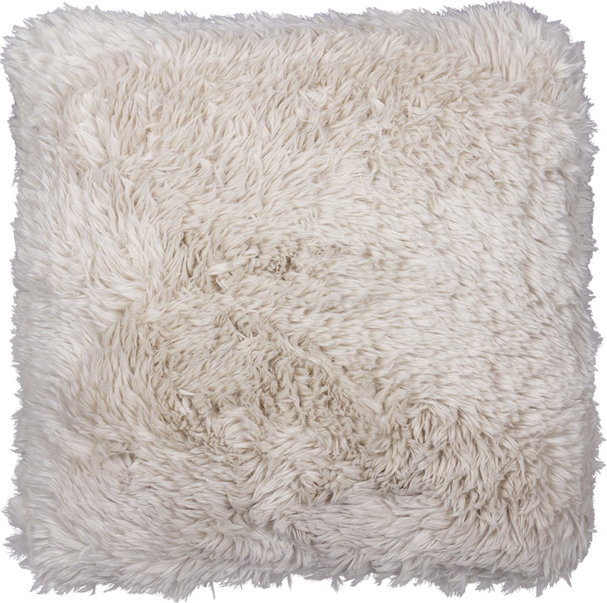 Mars & More Kussen Imitatiebont Beer Beige (45 x 45 cm) - 1 stuk