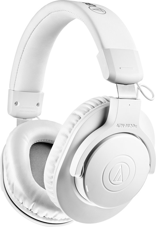 Audio-Technica ATH-M20xBT Headset Bedraad en draadloos Hoofdband Muziek Bluetooth Wit