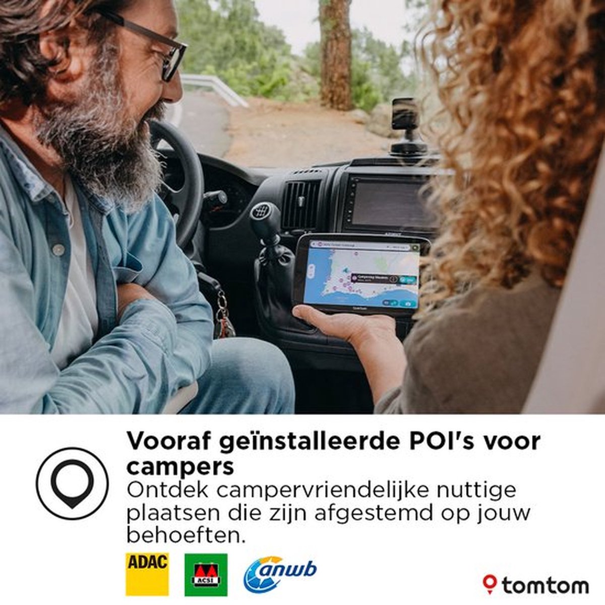 TomTom Go Exclusive - Camper Caravan - Premium Pack - 7 Inch - Navigatie World Maps thumbnail 7