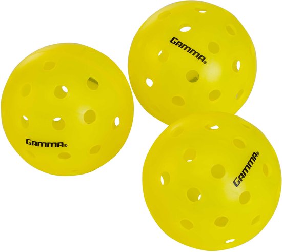 OZO Pickleball MP-40 - Set of 36 Outdoor Balls, 40 Holes, Rotational