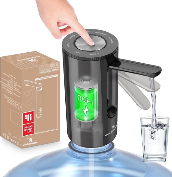 Pompe à Eau électrique Rechargeable USB - Distributeur Automatique Pour Bouteille De 5 Gallons, Maison, Bureau, Camping