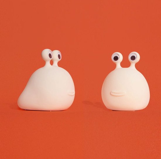 MUID Slug Night Lamp - Nachtlampje kinderen - Naaktslak - Siliconen van MUID — afbeelding 3