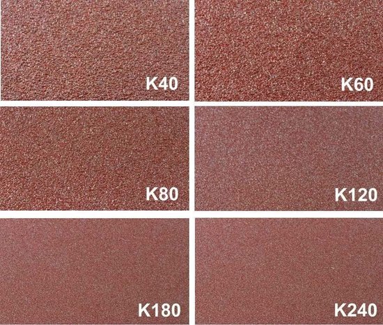 50 Feuilles Ponçage Triangulaire 105x152 Mm Grain 40 – Velcro 11 Trous – Compatible Prio, Bosch PSM