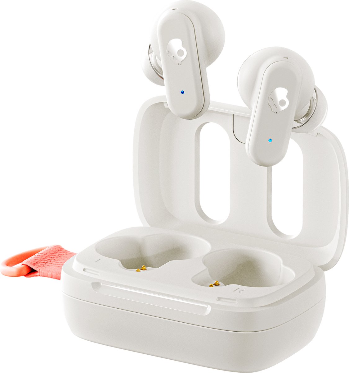 Skullcandy Dime 3 – Draadloze oordopjes – Bluetooth - IPx4 waterbestendig – Snelladen - Wit