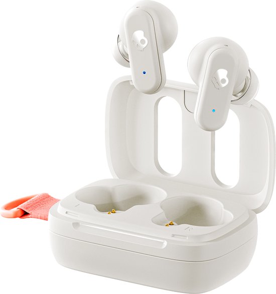 Skullcandy Dime 3 – Draadloze oordopjes – Bluetooth – IPx4 waterbestendig – Snelladen – Wit