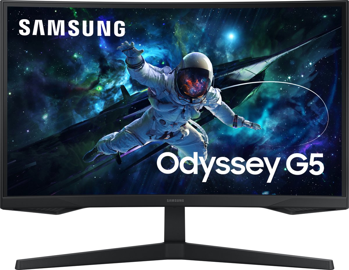 Samsung 27"Odyssey G5 G55C QHD 165Hz Gaming Monitor