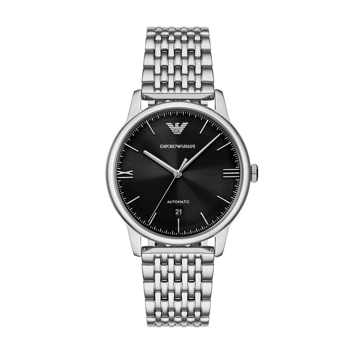 Emporio Armani AR60081 Heren Horloge - Zilverkleurig