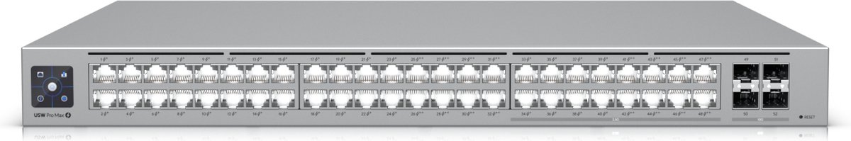 Ubiquiti UniFi Pro Max - Netwerkswitch - 48-Poorten - PoE++