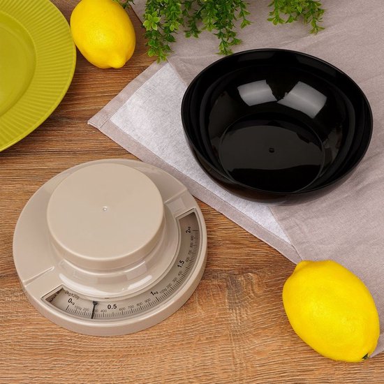 Laica - Mechanische keukenweegschaal met kom voor 3 kg