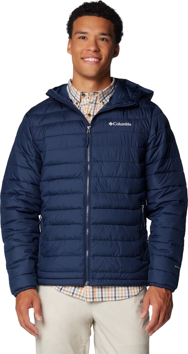 Columbia Powder Lite™ II Hooded Jacket Men’s Outdoorjas Collegiate Blauw