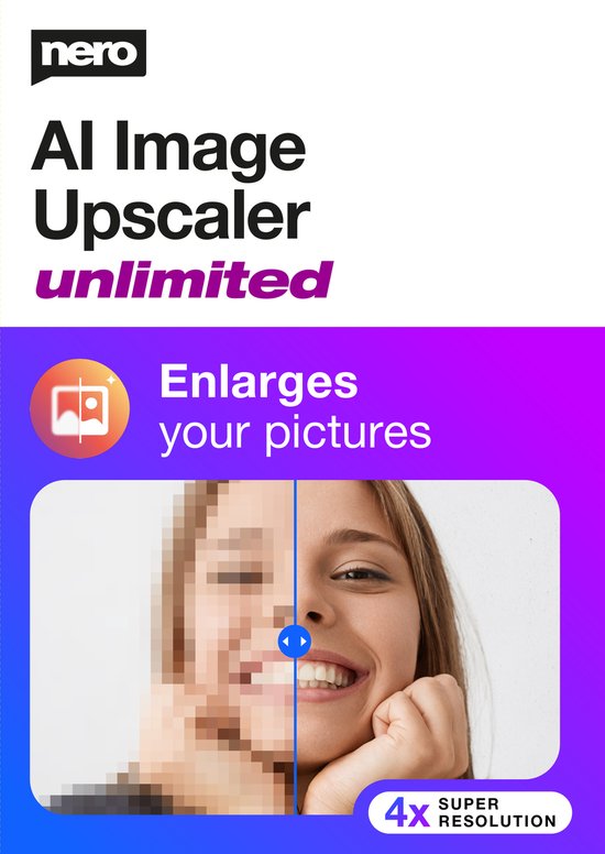 Nero AI Image Upscaler Unlimited - Windows Download