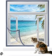 Magnétique Moustiquaire Pour Porte, 85x230 Cm Rideau De Porte